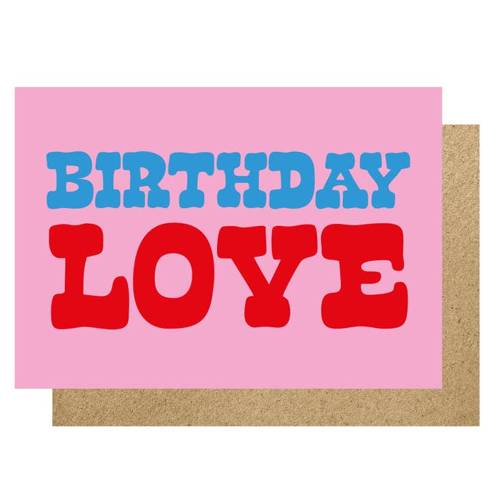 Birthday Love for wholesale by Lucky Ink
