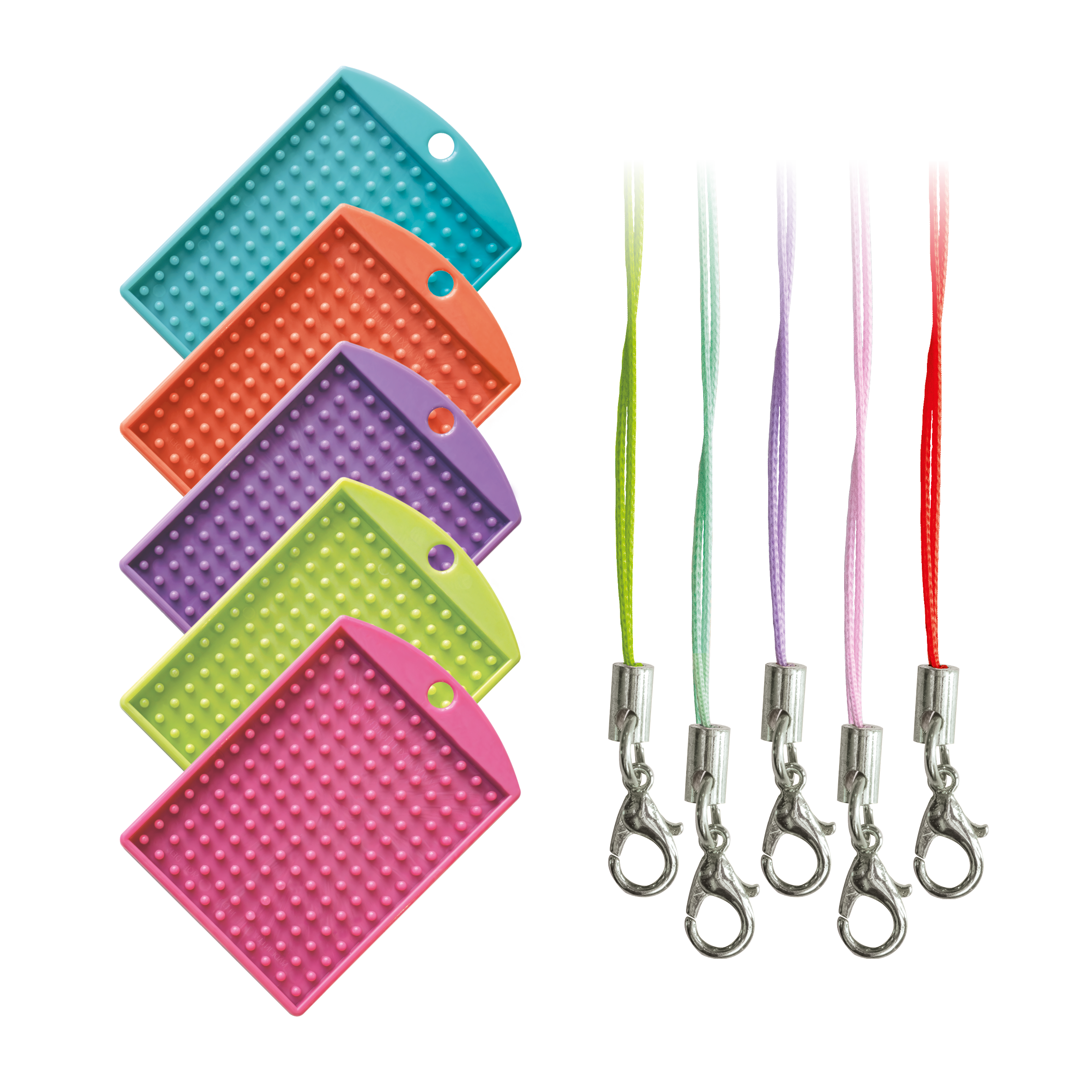 Pixelhobby – wholesale Craft supplies – Set of  5 Medallions & 5 Color Cords6