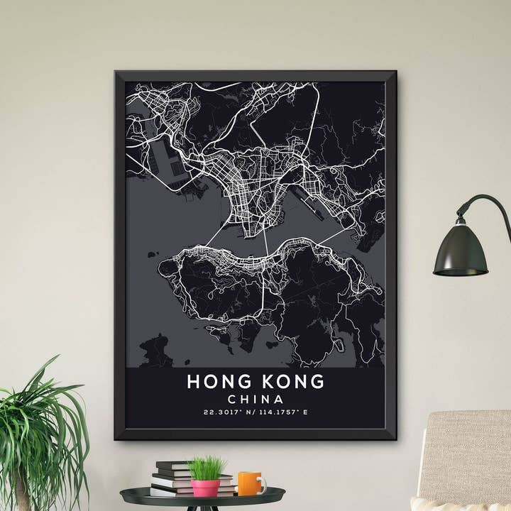 Hong Kong, Cina Mappa per la vendita all'ingrosso da parte di Artable