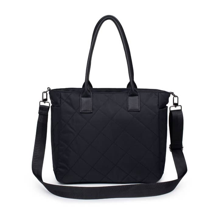 Sol and Selene - Venta al por mayor Bolsa de asa- Mujer - Bolso de nylon acolchado Motivator East West12