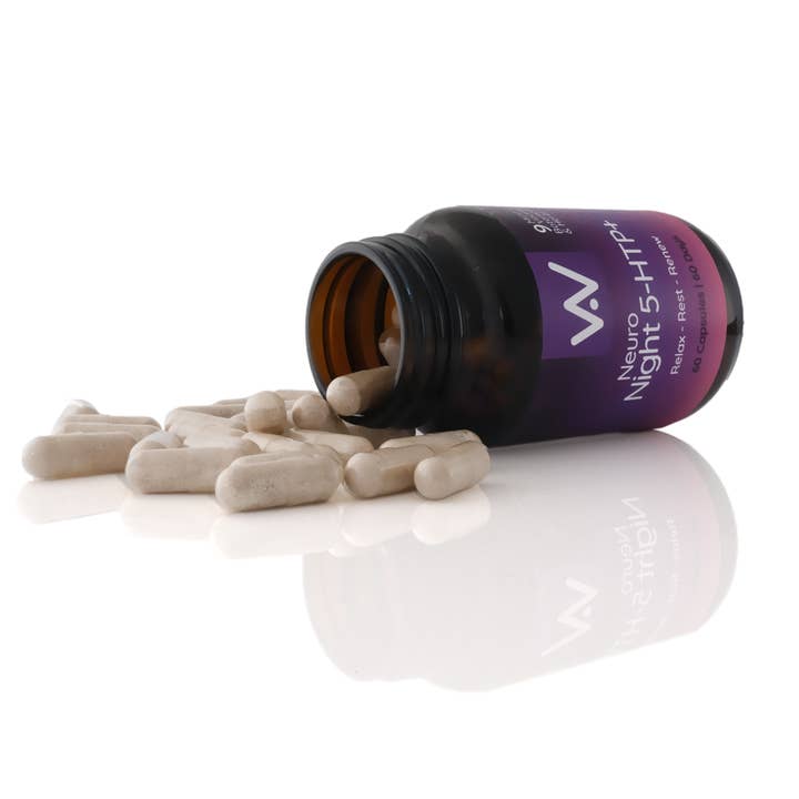 Well.Actually. - Wholesale Oral Supplement/Vitamin - Neuro Night 5-HTP + Nutritional Sleep Support-9 Ingredients