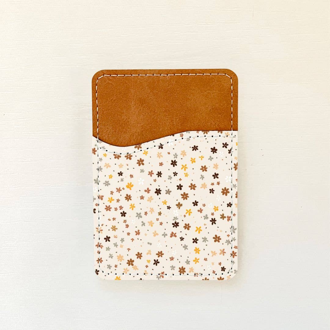 Olivia + Rose - Wholesale Card Holder - Women's - Neutral Florals Leather Card Holder (10 Options)5