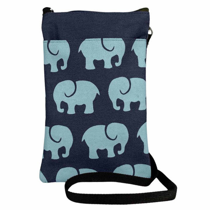Petit Sac Bandoulière - Sac Bandoulière Éléphant - Petit Sac de Voyage pour la vente par Malia Designs