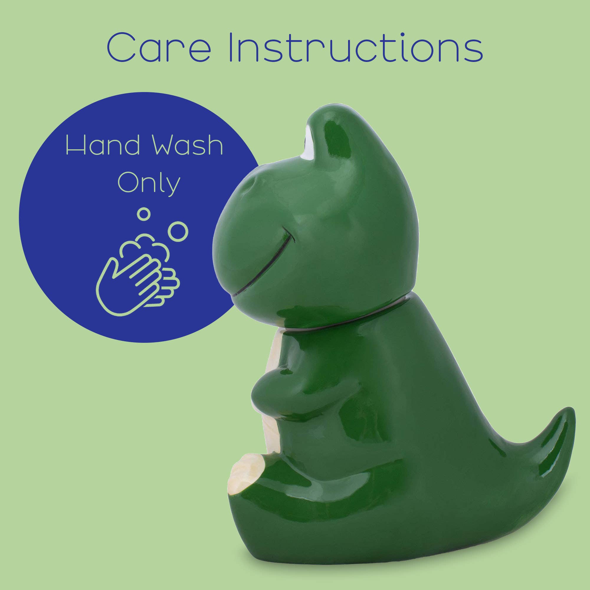 EAST AVENUE - Vendita all'ingrosso Barattoli da cucina - Barattolo biscotti T-Rex in dolomite pesante2