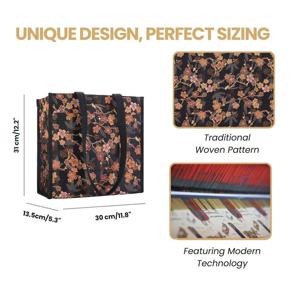 SignareArt - Wholesale Grocery/Shopping Bag - SHOP-SAKURA | UME SAKURA SHOPPER BAG2