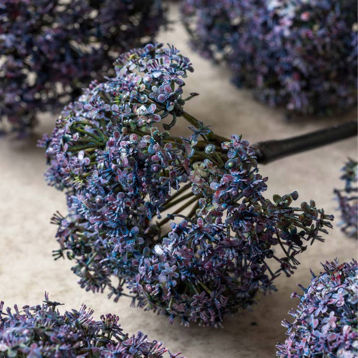 Abigail Ahern - Wholesale Artificial Flowers - ARTIFICIAL TRACHELIUM MAUVE