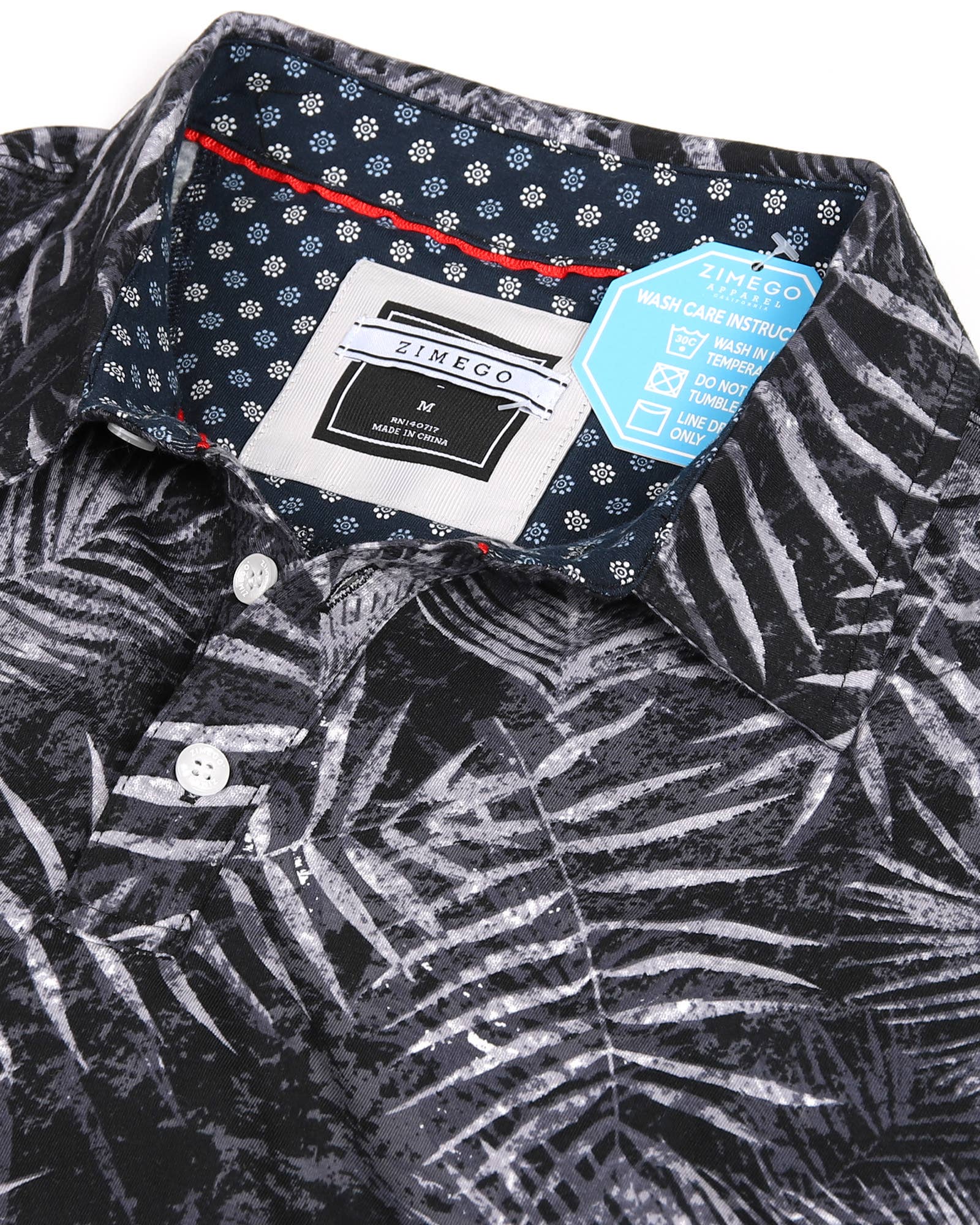 ZIMEGO - Wholesale Polo - Men's - Men's Short Sleeve Polo Neck Stretch Casual Golf Work Shirt8