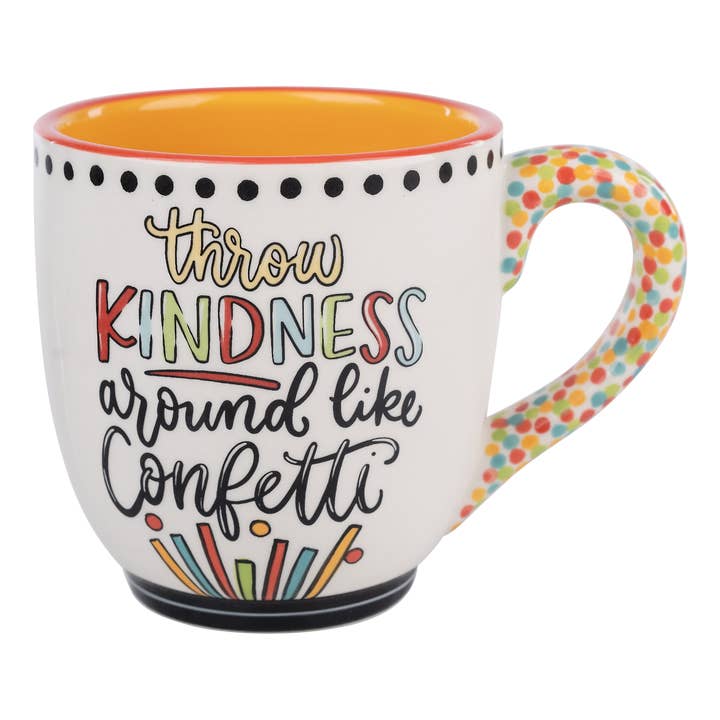 Kindness Confetti Mug for wholesale by Glory Haus