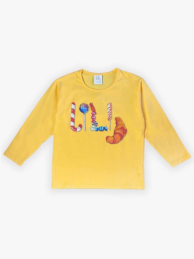 Candies Logo Long Sleeve Shirt for wholesale by Lilij Petit