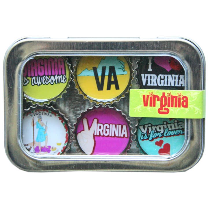 Virginia Magnets for wholesale by Kate's Magnets