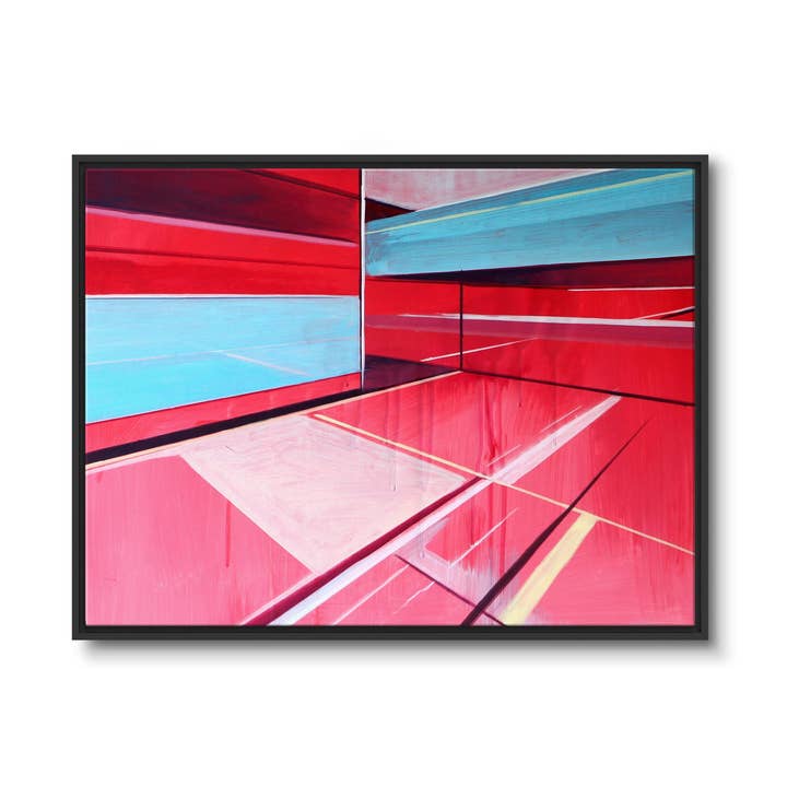 Tela incorniciata ovest in costruzione per la vendita all'ingrosso da parte di Jay Bower