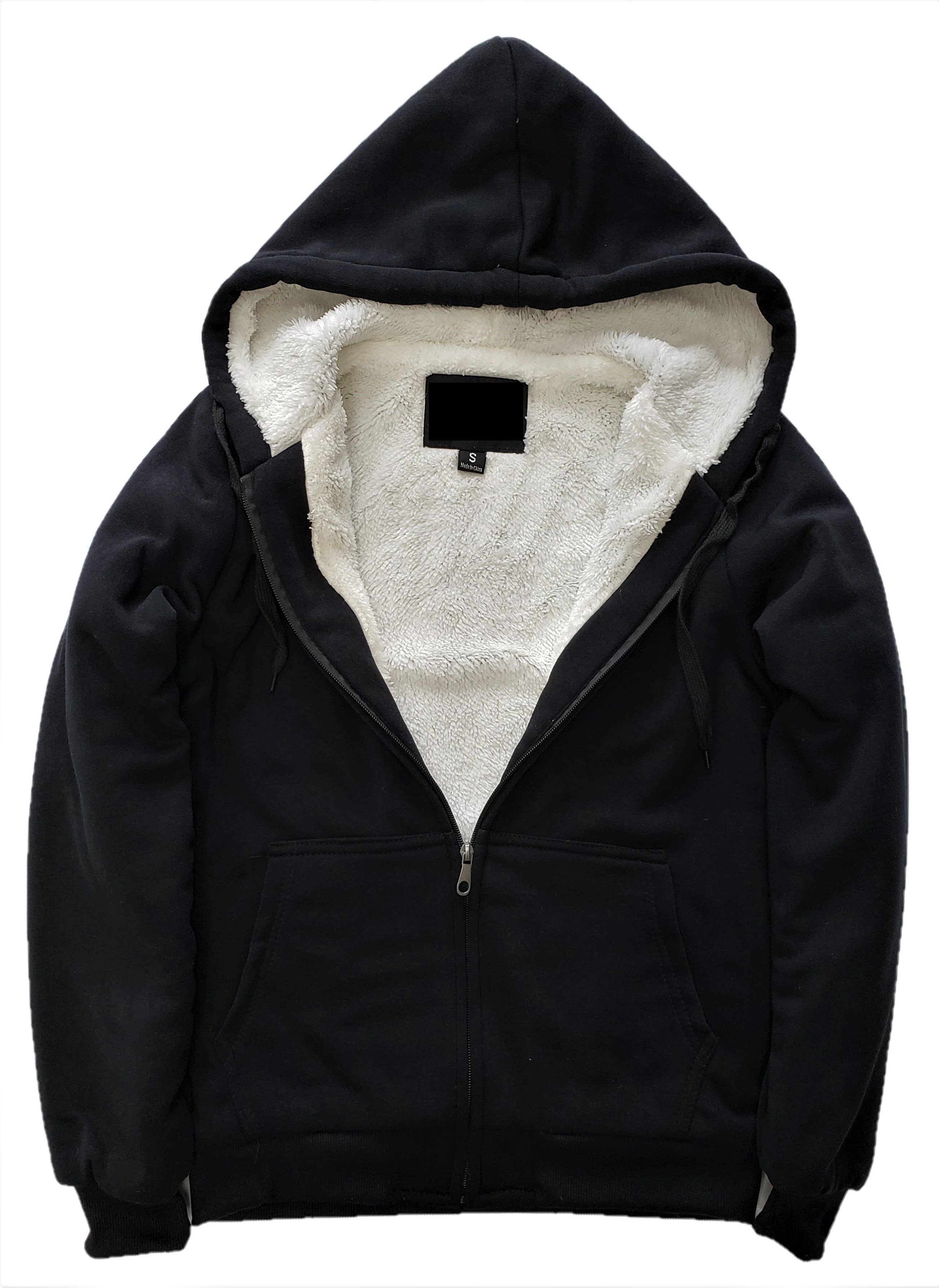 1826 - Vente Sweat à capuche – femme - Sweats à capuche en polaire avec doublure en sherpa blanc pour junior et grande taille0