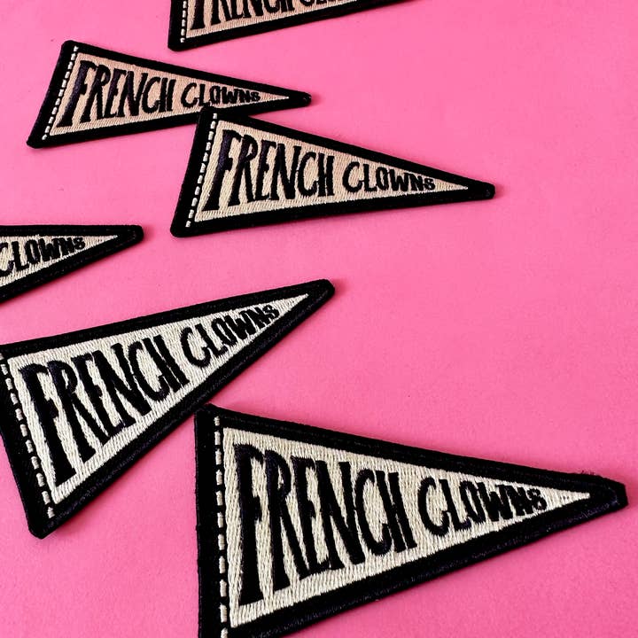MBMB - Wholesale Patch - French Clowns- Iron on Patch