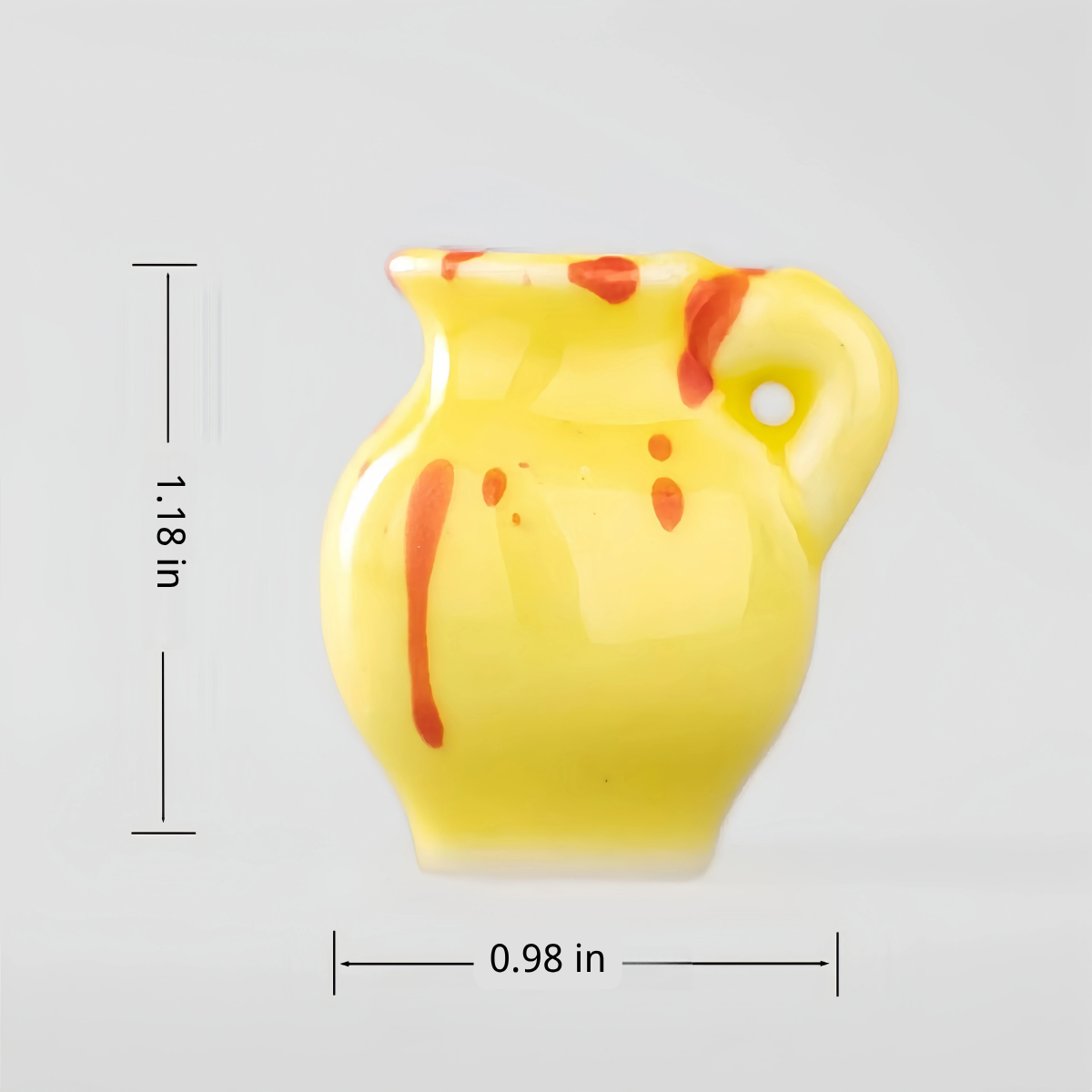 Otterware - Wholesale Magnet - Novelty Miniature Flower Pot Magnets (Hand-Painted Look)7