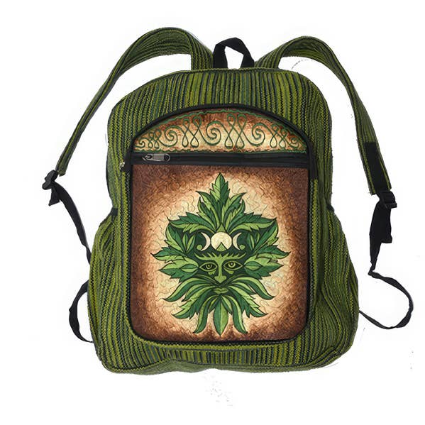 Gypsy Rose - Vendita all'ingrosso Zaino - Donna - Zaino Gheri ricamato a mano verde0