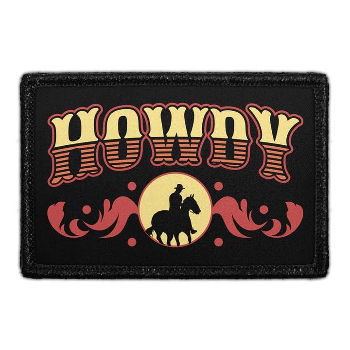 Howdy - Aftagelig Patch for engroshandel hos Pull Patch