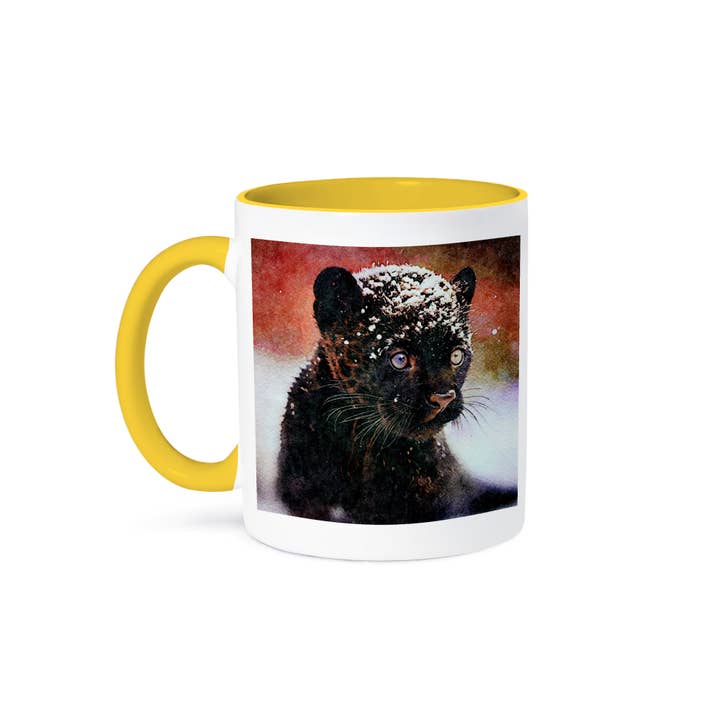 3dRose - Wholesale Coffee Mug - 3dRose, Baby Panther Image Of Watercolor Painting, Mug