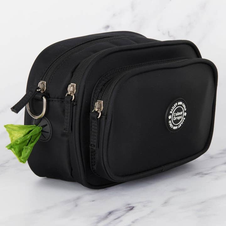 Bailey and Coco – wholesale Pet treat bag – Dog – Dog Walking Bag - Black with Spice It Up Strap8