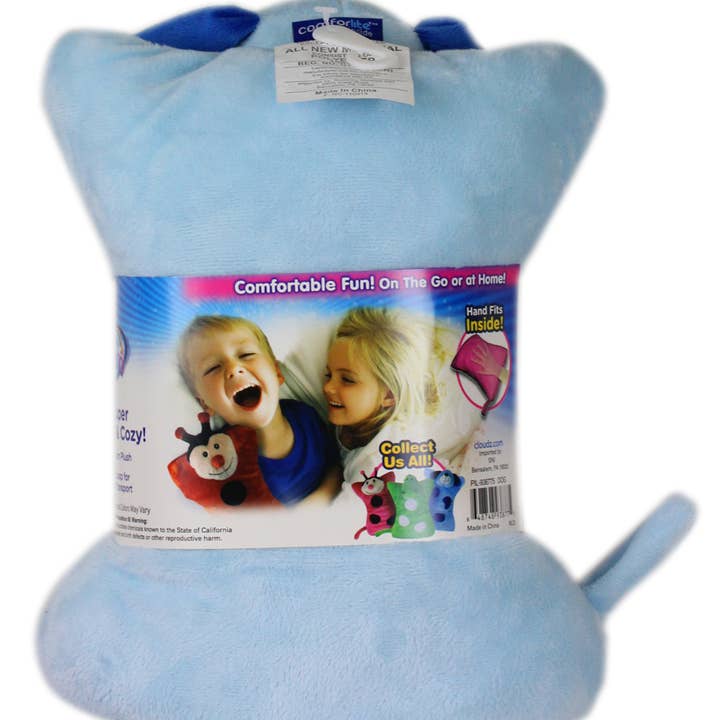 Cloudz - Wholesale Travel Pillow - Kids & Baby - Cloudz Plush On Hand Travel Pillow Pal - Dog