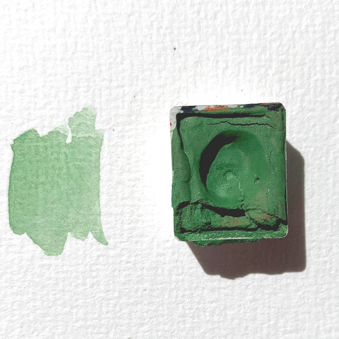 LA NOUVELLE VAGUE COULEURS - Wholesale Watercolor Paint - Handmade watercolor - Matcha green9