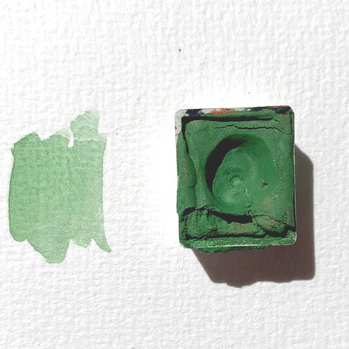LA NOUVELLE VAGUE COULEURS - Wholesale Watercolor Paint - Handmade watercolor - Matcha green9