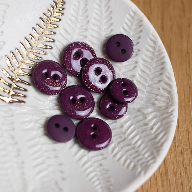 Lise Tailor - Vendita all'ingrosso Bottone a pressione/da cucire - Bottoni glitter con due fori7