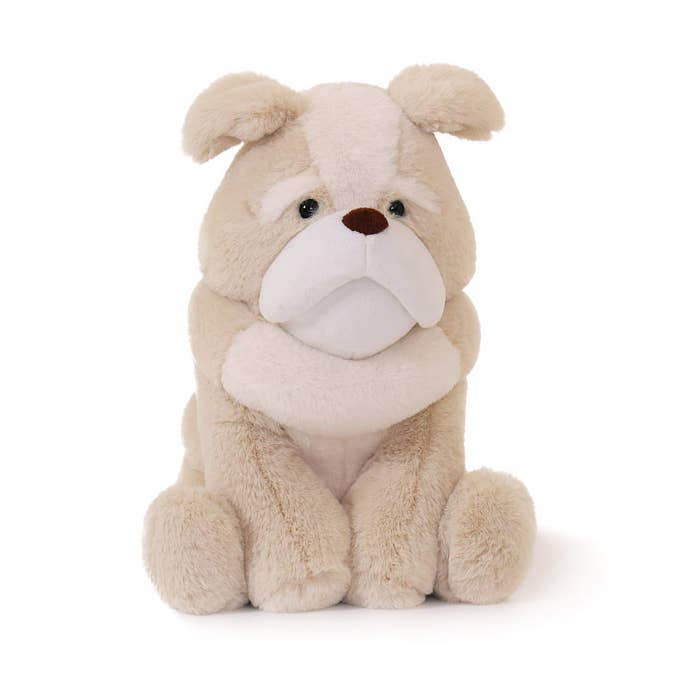 Ökologischer Bulldoggen-Kinderplüsch 40 cm für den Großhandel von Idea Gioconda