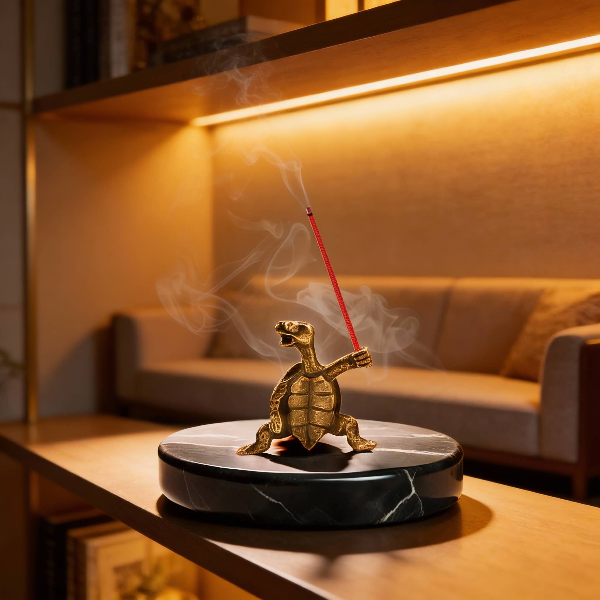 Kiyo Home – Engroshandel Røgelsesholder – Messing Skildpadde Røgelsesholder | Røgelsesholder | Havdekoration17