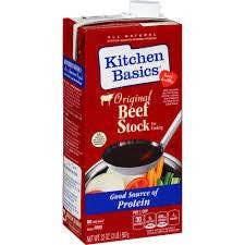 KeHE Distributors, LLC - Vente Mélanges d'épices séchées - Bouillon de Bœuf Original Kitchen Basics 32 fl. oz Carton