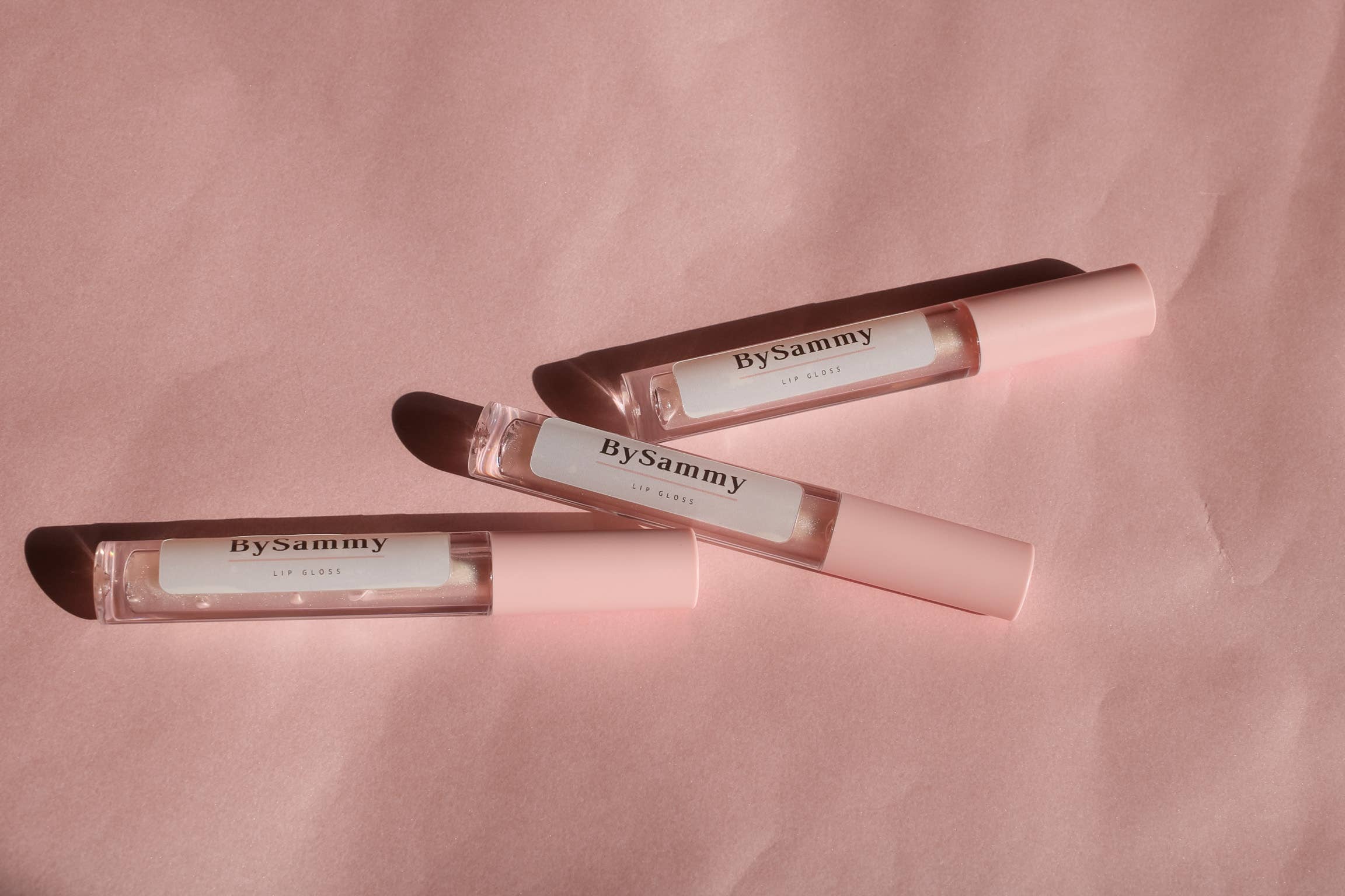 SamMade. - Wholesale Lip Gloss - Pink Pearl Lip Gloss | Shiny bubblegum scented3