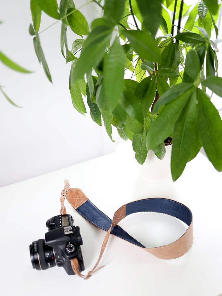 Hawthorne Camera Strap for wholesale by Jubilee Trading Co. | Ethical Trade Decor + Accessories