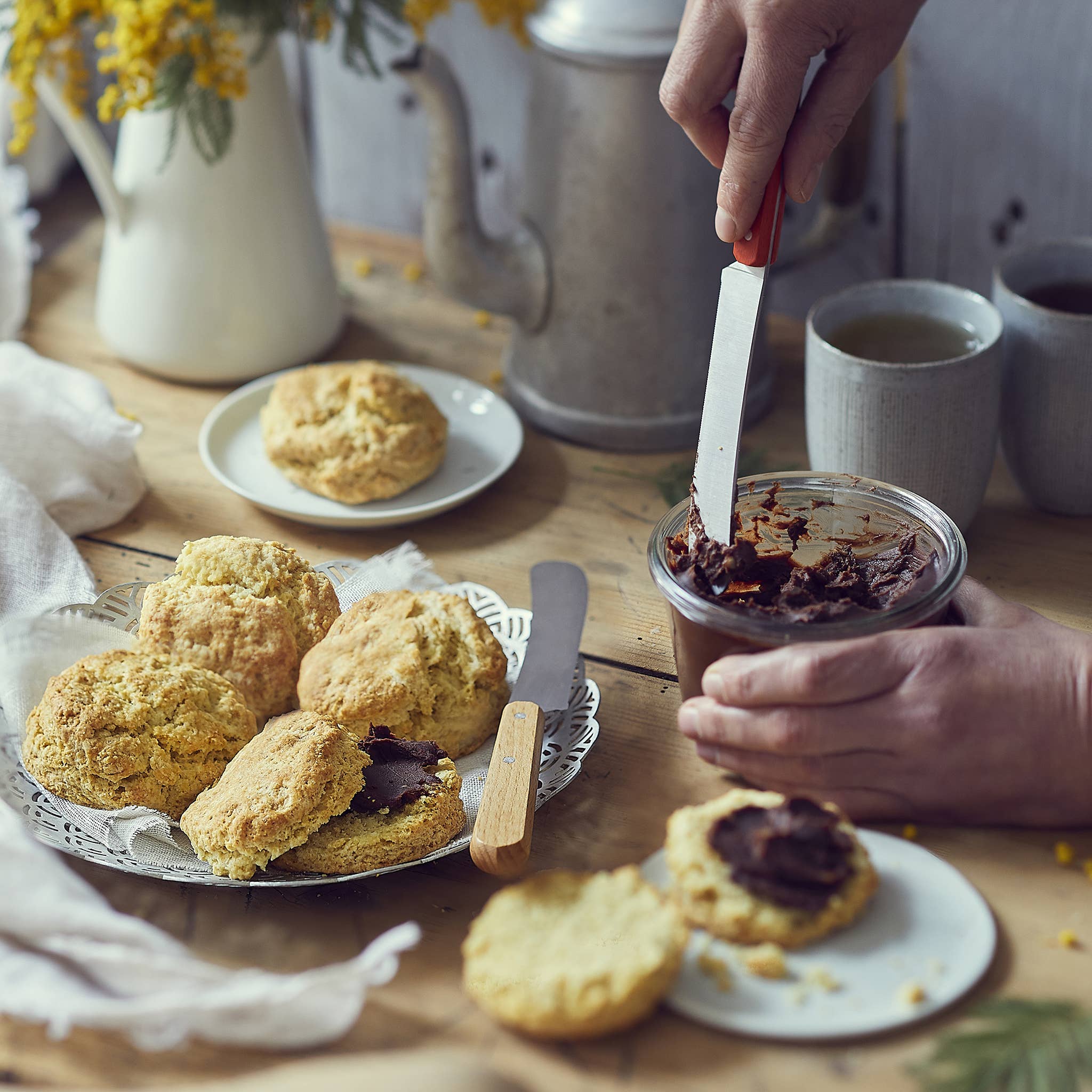 Opinel - Vente Couteau de cuisine/multi-usage - Couteau à sandwich avec lame de spatule microdentelée3