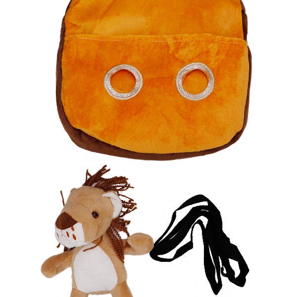 Cap Zone - Wholesale Backpack – Child - Youth Novelty Safari Animal Plush Teddy Figurine Backpack13