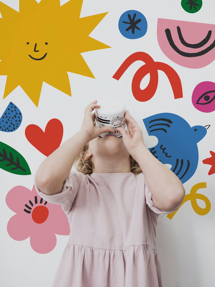 Autocollant mural Pattern Play, chambre d'enfant pour la vente par Happy Go Lucky