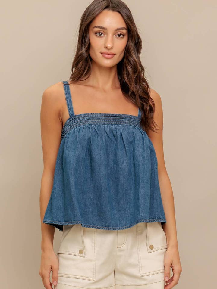 Um top de ganga leve - IT13784 por atacado de FLYING TOMATO