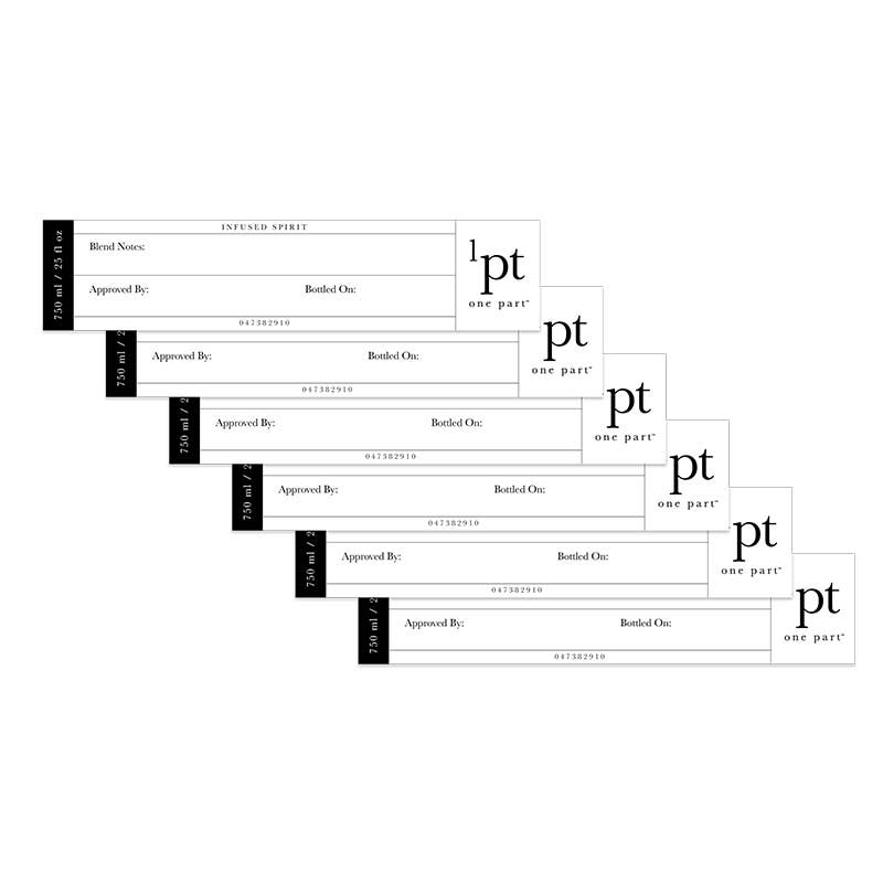 One Part Co. - Wholesale Bar Tool - 1pt Bar Bottle (375ml)1