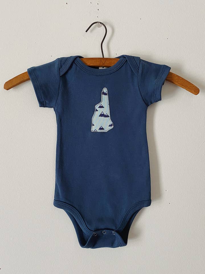Body para bebê New Hampshire - Organic Mountains por atacado de Vermont Tribe