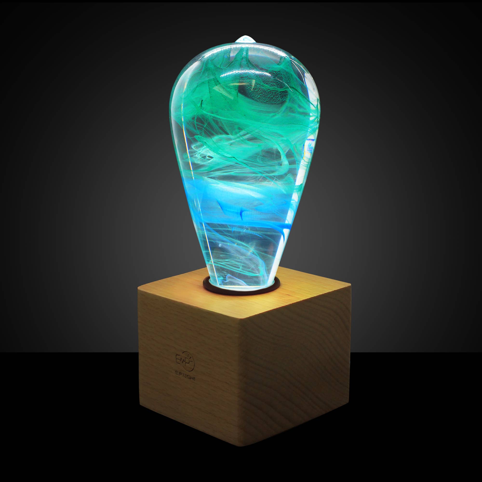 EP Design Lab - Wholesale Light Bulb/Puck - Handmade Resin Spring LED Light Bulb3