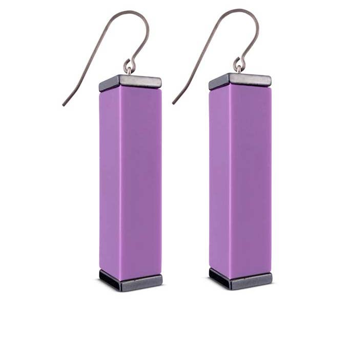 Frank Ideas – wholesale Hängande örhängen – Tower Örhängen, handgjorda, geometriska örhängen8
