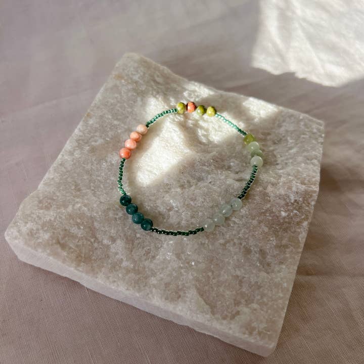 Not I But We - Wholesale Beaded bracelet - Welcome Mindfulness Bracelet | Gemstone Intention Bracelet4