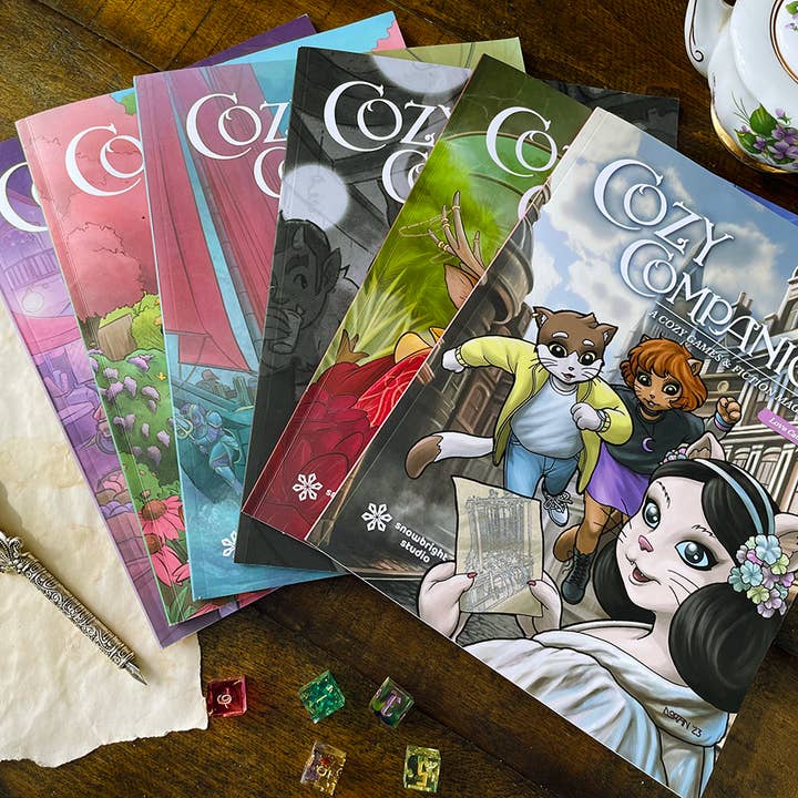 Snowbright Studio – wholesale Book – Adult – Cozy Companion, a cozy games magazine (Sampler Pack)