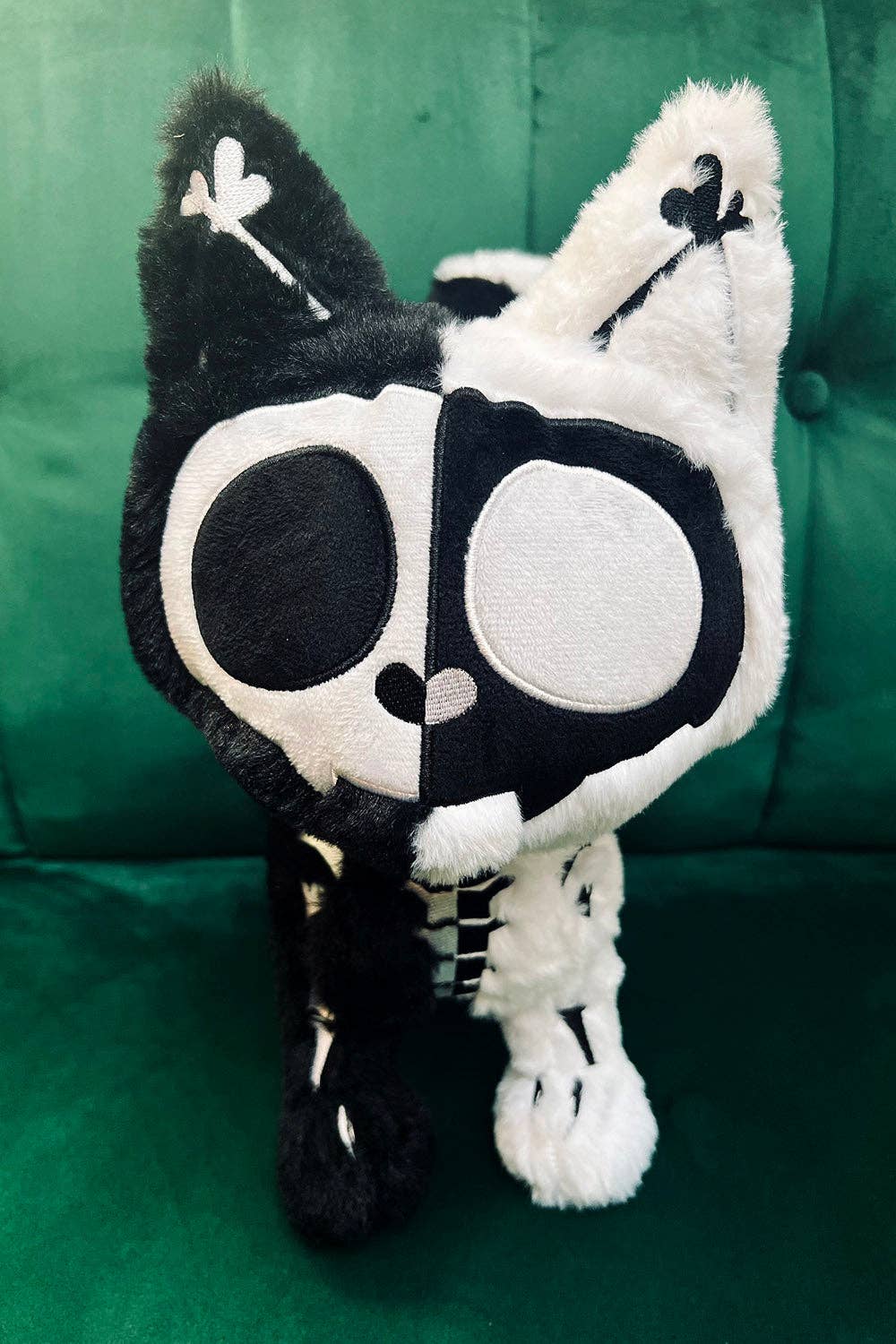 vampirefreaks - Wholesale Stuffed/Plush Toy - Kids & Baby - Splitzokitty Plush Toy [BLACK/WHITE]4
