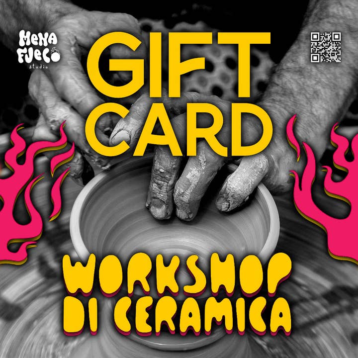 BUONO REGALO - Corsi di Ceramica per la vendita all'ingrosso da parte di MENA FUECO studio