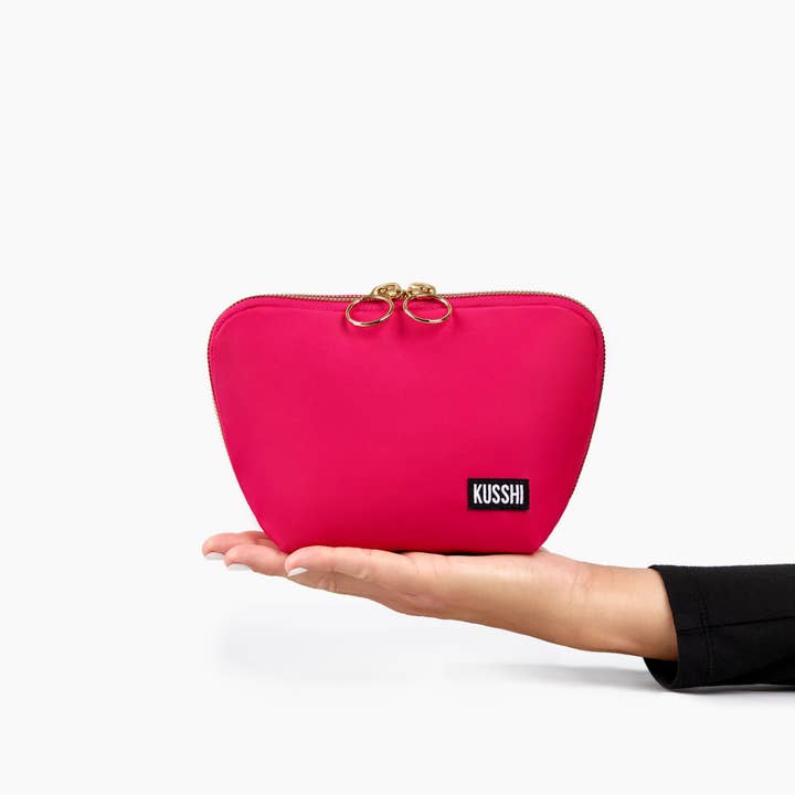 KUSSHI - Wholesale Makeup/Cosmetic Bag - Everyday Makeup Bag - Machine Washable Small Cosmetic Bag, 16