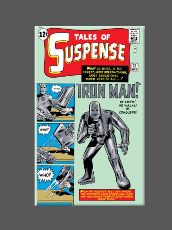 IRON MAN, magneet, knop, spiegel, stripboek, Avengers voor wholesale door Ba Ba Buttons