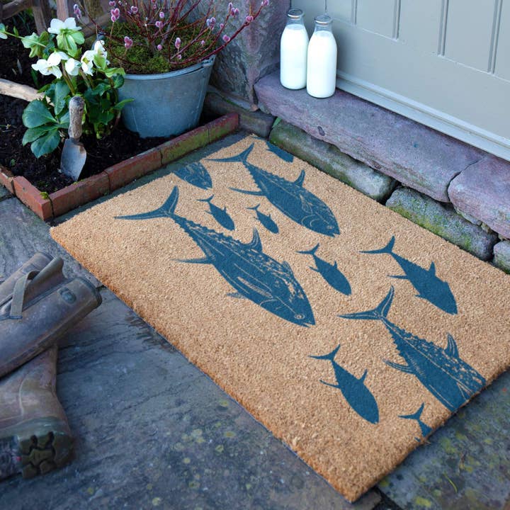 Fish Doormat (90 x 60cm) for wholesale by Artsy Mats