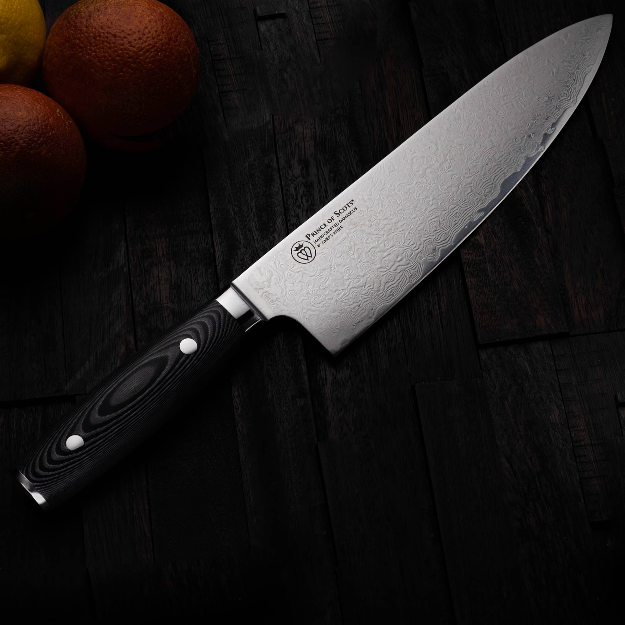 Prince of Scots - Wholesale Knife Set - Damascus Knife 4 Piece Gift6