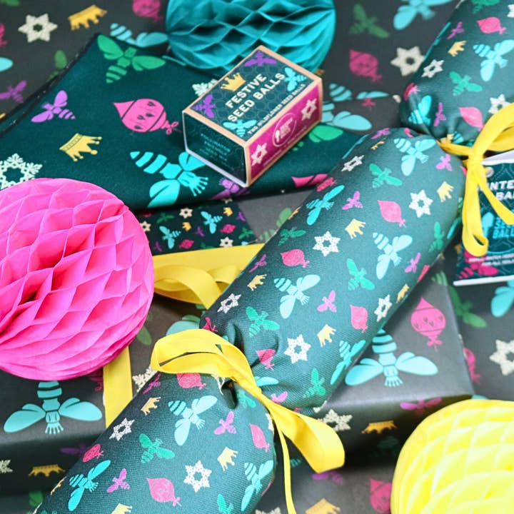 Sussex Seed Balls – wholesale Wrapping paper roll – Festive Luxury Wrapping Paper (Recycled) Roll 500x700mm2