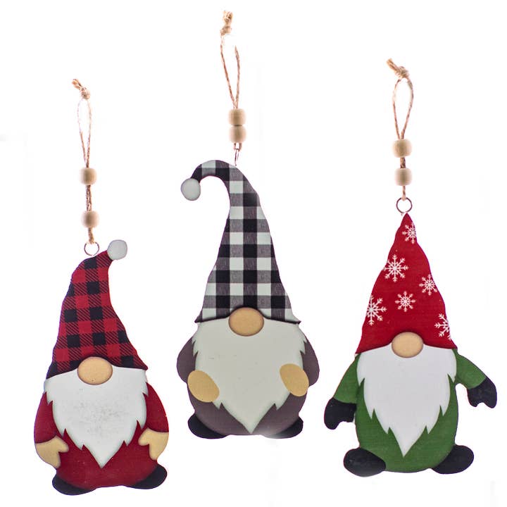 Wd Gnome Orn (3) for wholesale by Oak Street Wholesale