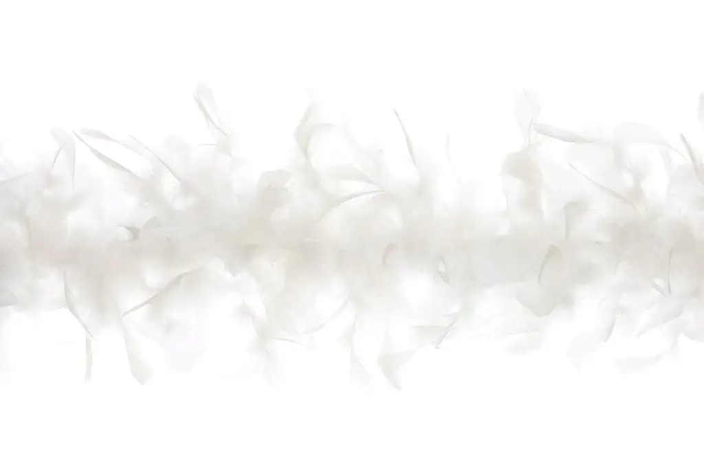 Zucker Feather Products – wholesale Feathers – Chandelle Feather Boa - Lightweight - White1